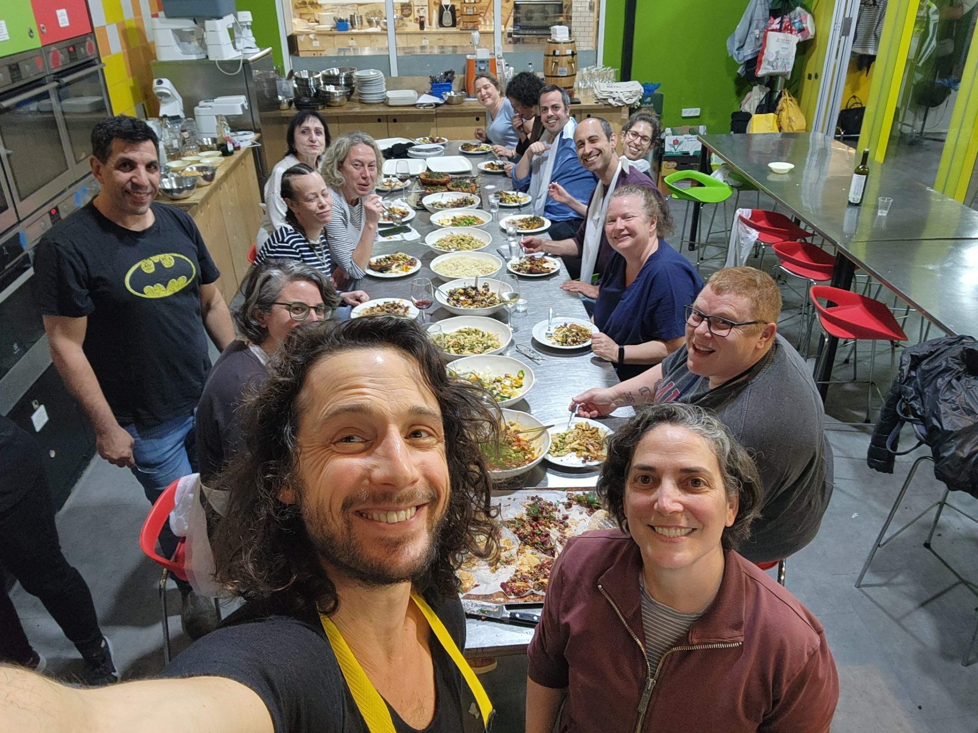 סדנת בישול לרופאי מכבי שירותי בריאות בהנחיית אודי ברקן, שף-דיאטן